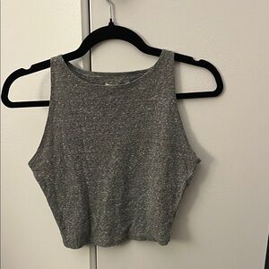 Abercrombie & Fitch Gray Crop Top